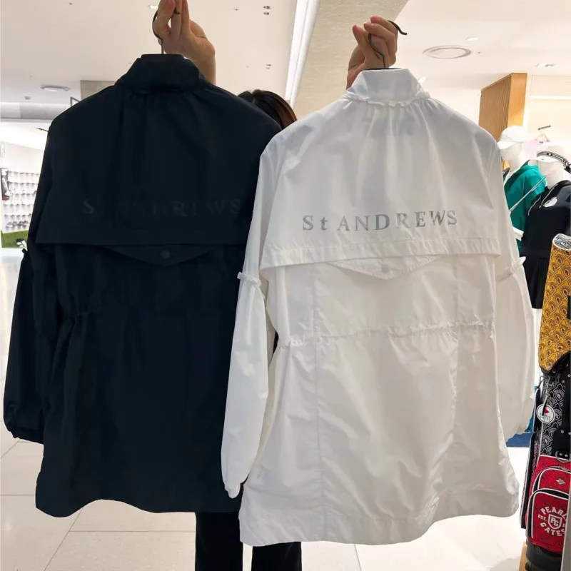 Women Lightweight Sun Protection Jackets Long Sleeve Shirts with Pockets Hiking Outdoor Waterproof