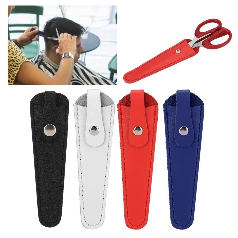 

Barber Scissor Cover Leather Case Packet Shears Holster Hairdressing Bag Professional Cowhide Hair Scissor Storage Bag
