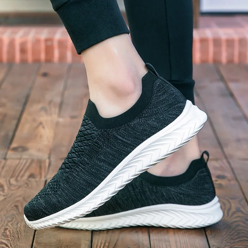 Barefoot Running Shoes Slip-On Men Women Unisex Size 35-46 Portable Mens Sneakers Breathable Mesh Sport Shoes For Jogging Couple