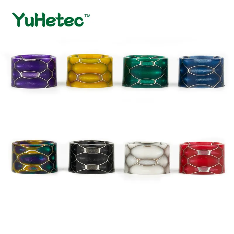 

FATUBE 1 шт. случайный цвет Красивая Смола подходит для TFV16 TFV8 BABY V2 бак Высокое качество красочная пипетка капельница соломенное соединение