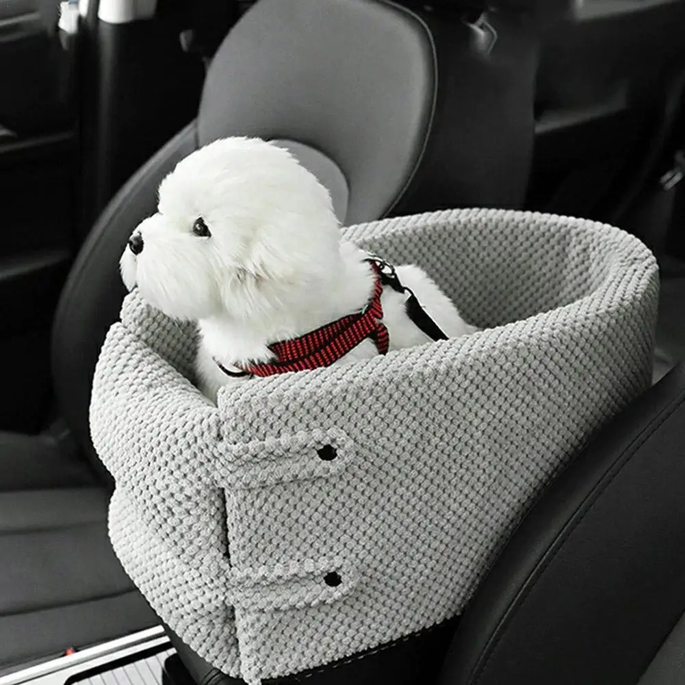 المحمولة كلب مقعد السيارة التحكم المركزي نونسليب الكلب ناقلات آمنة مسند ذراع للسيارات صندوق الداعم بيت الكلب السرير للسفر القط الصغير الكلب