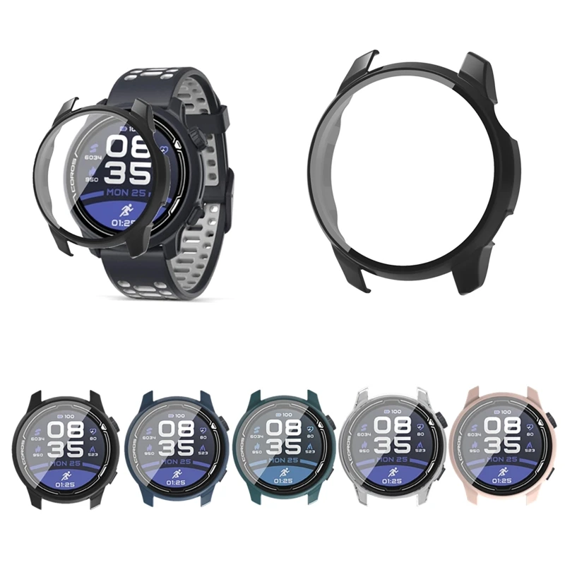 

Protect Tempered Glass Film Hard PC Cover Suitable for Coros Pace 2 for Smart Watch Screen Bumper for Shell Protector Sh