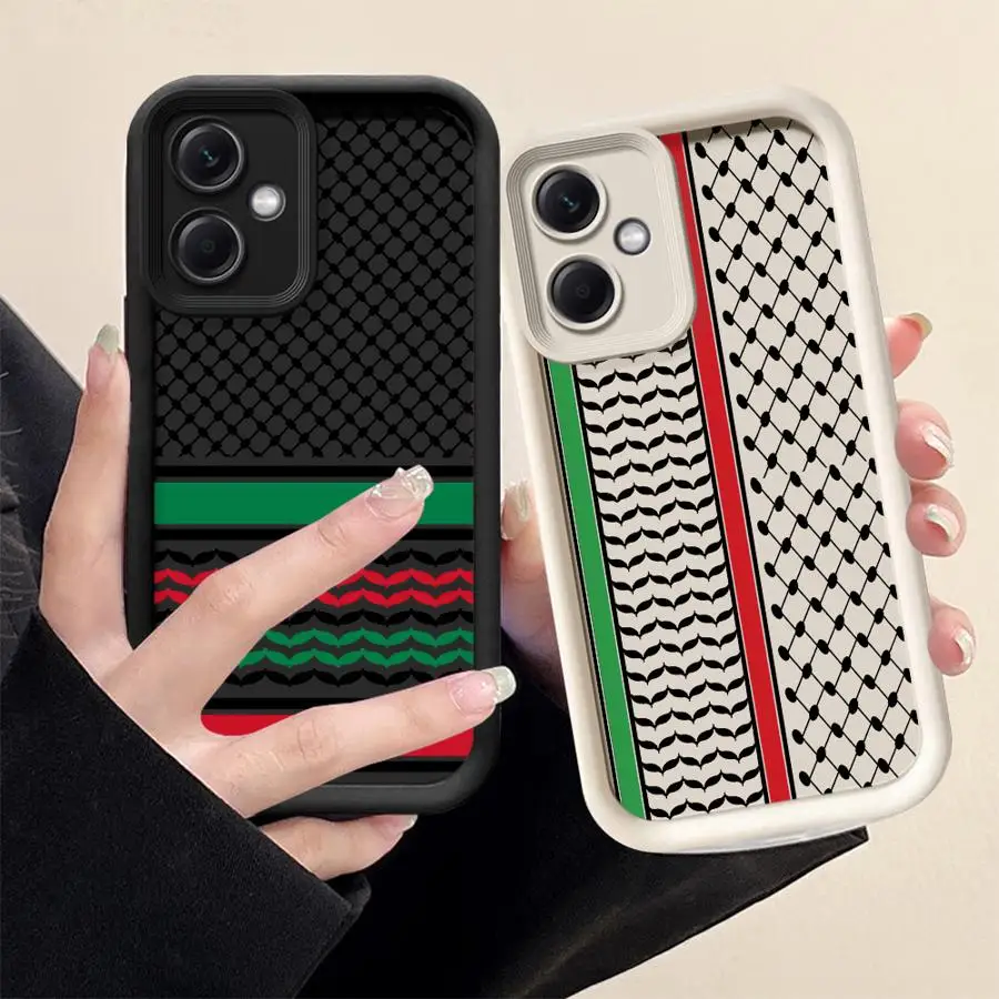 Чехол для телефона Hot Hattah Keffiyeh Xiaomi Redmi Note 13 Pro Plus 10Pro 11Pro 10S 11 12 11S 12S 12Pro 5G с мягким