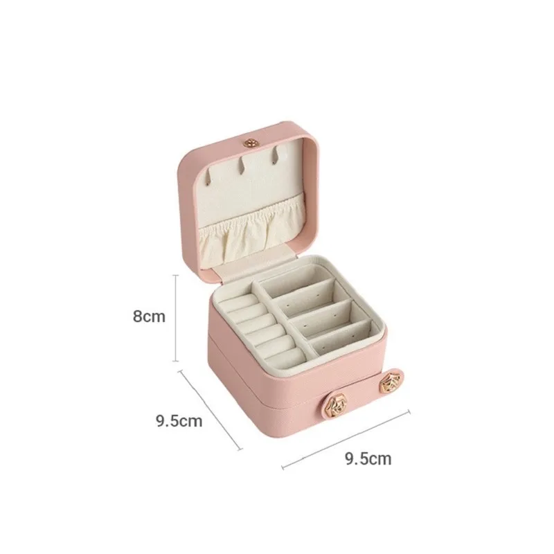 Двухслойный органайзер для ювелирных изделий Простая Дорожная маленькая