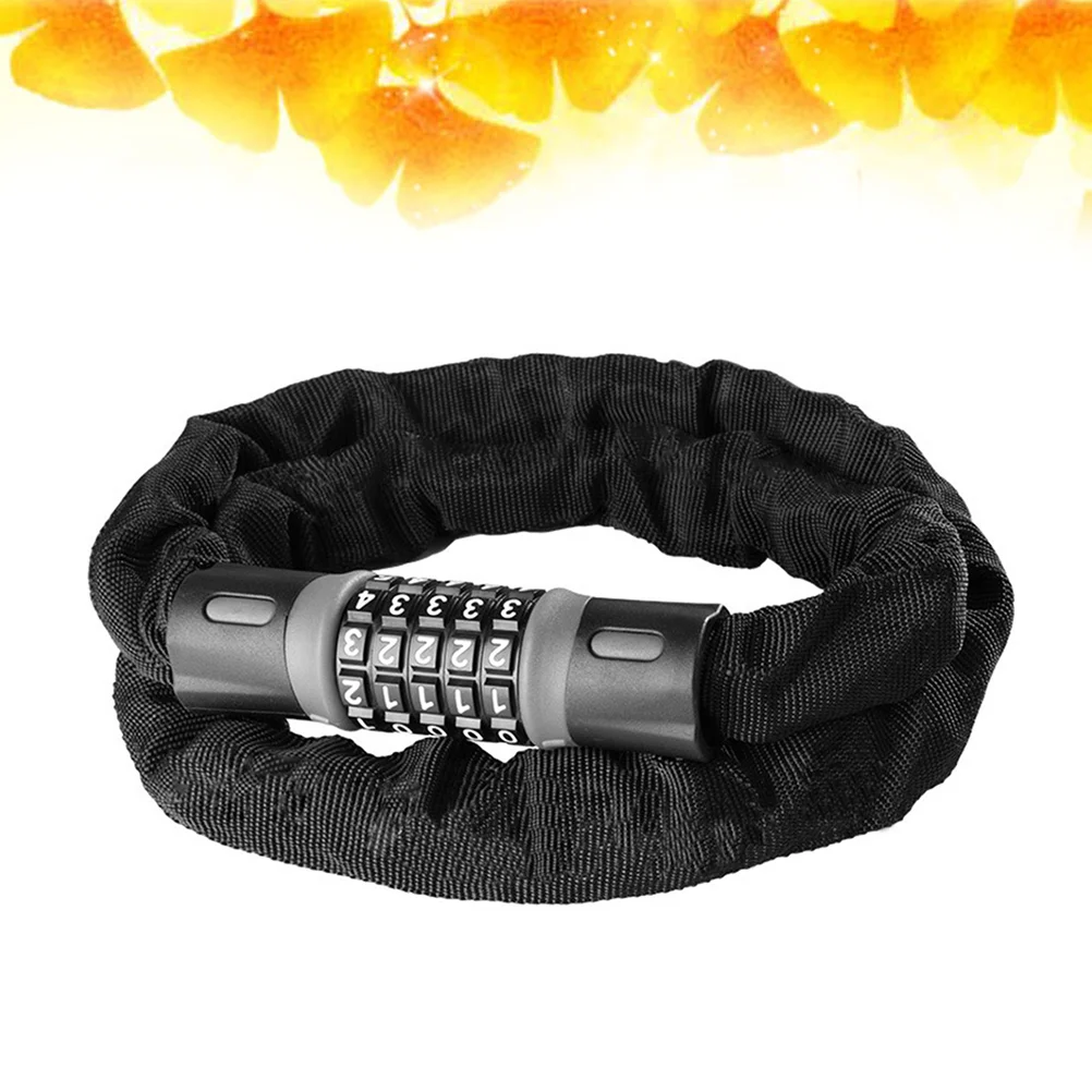 

1Pcs Chain Lock Anti-Theft Resettable Password Chain Lock for Bike Fence