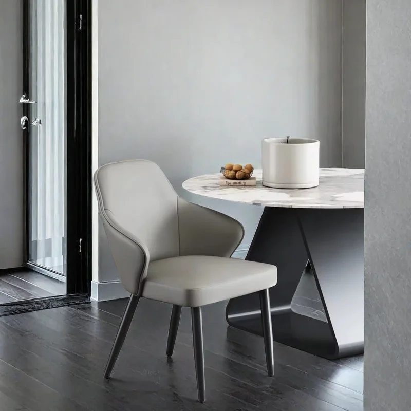 Элегантный устойчивый домашний Гладкий удобный Настольный стул эстетическая