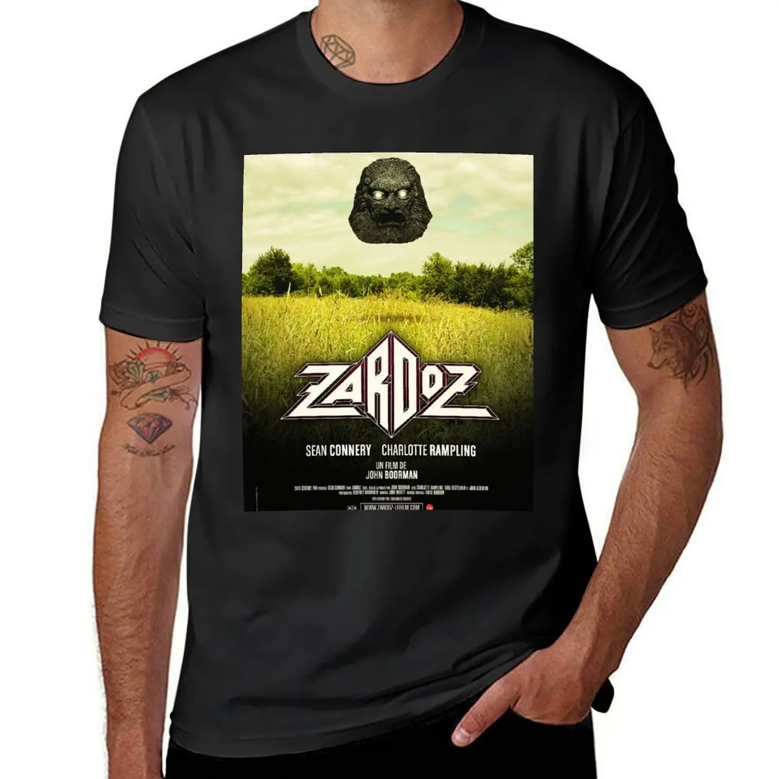 Zardoz футболка funnys индивидуальный дизайн ваши собственные тренировочные рубашки