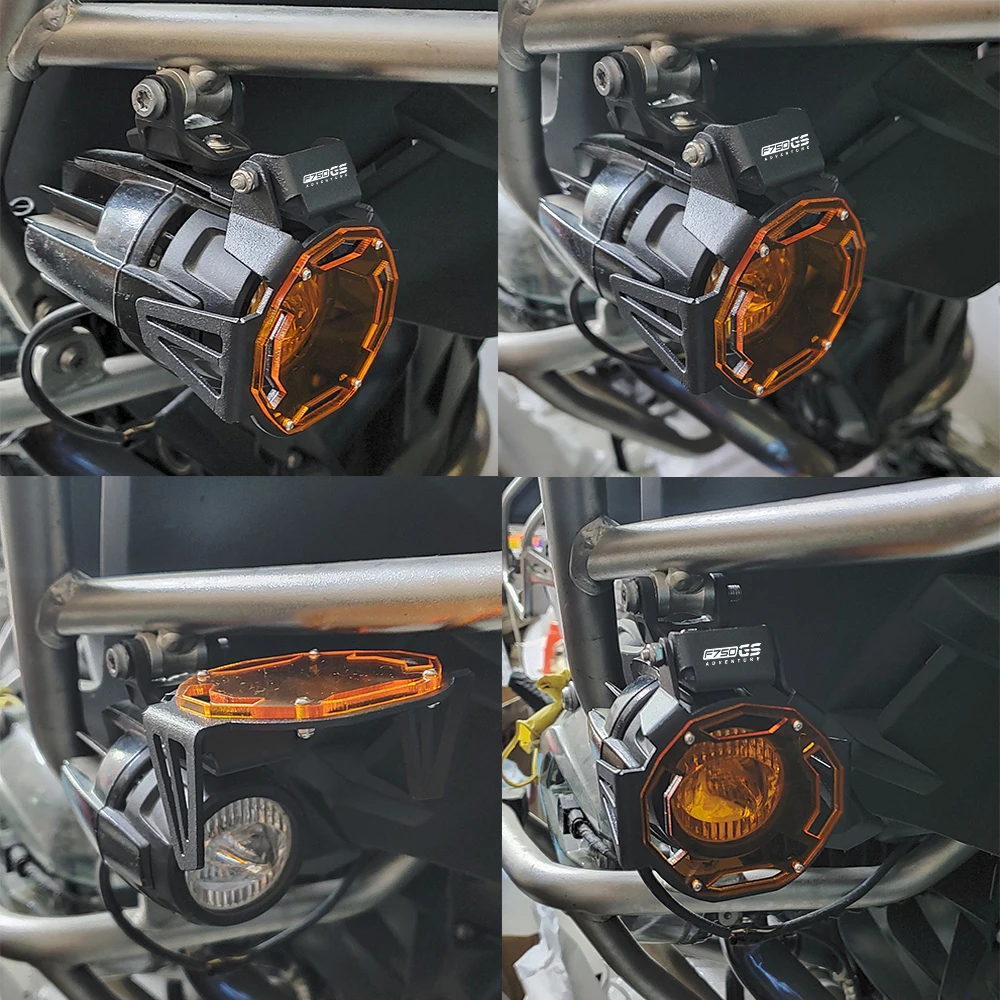 

Motorcycle For BMW F750GS F750 GS Water Cooled Fog Lamp Light Cover Guard Grille Protector 2019 2020 2021 2022 2023 F 750GS