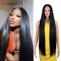 top model long straight synthetic lace front wigs pre plucked lace wigs heat resistant ombre blonde red pink female wig cosplay