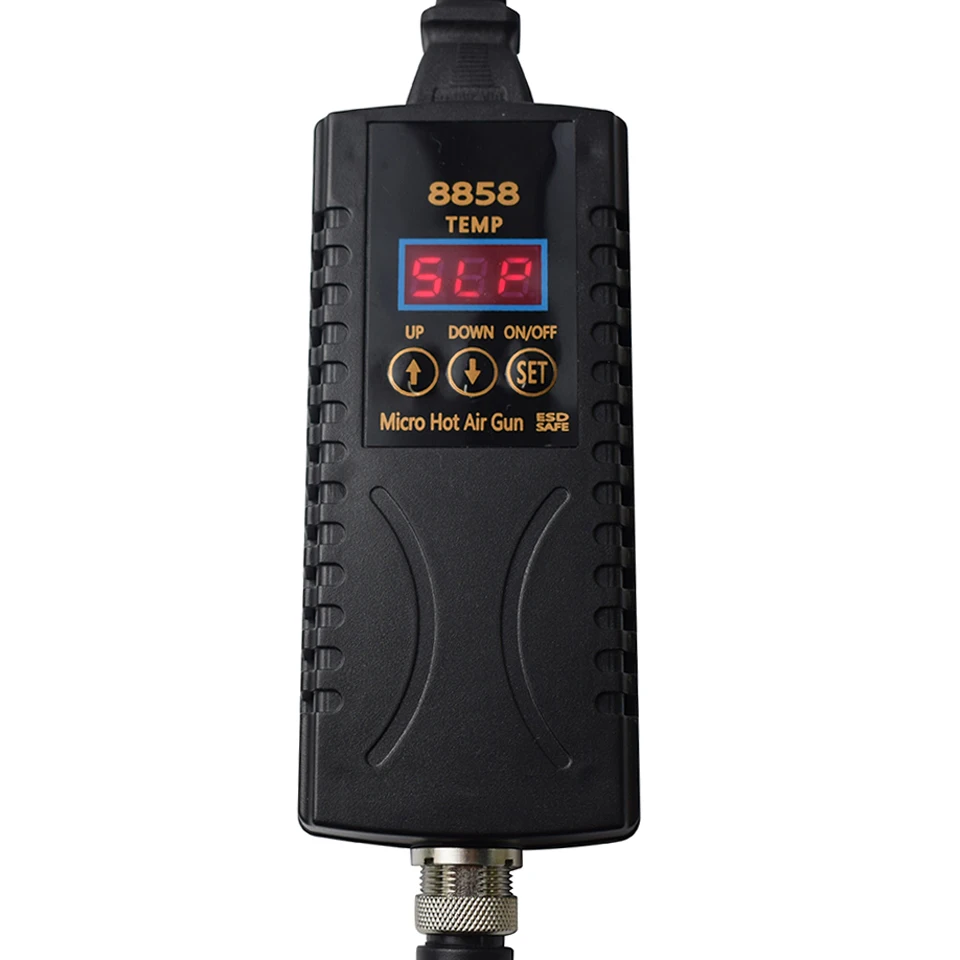 Eruntop 8858 цифровой дисплей DIY пистолет горячего воздуха SMD наладочная станция Mini 858D |