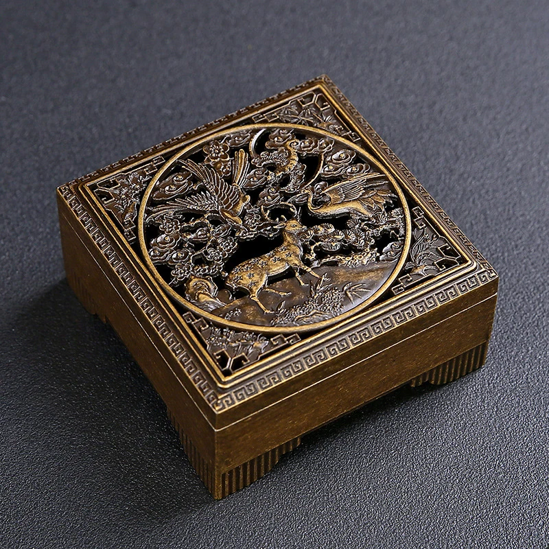 

Тарелка для курильницы из латуни