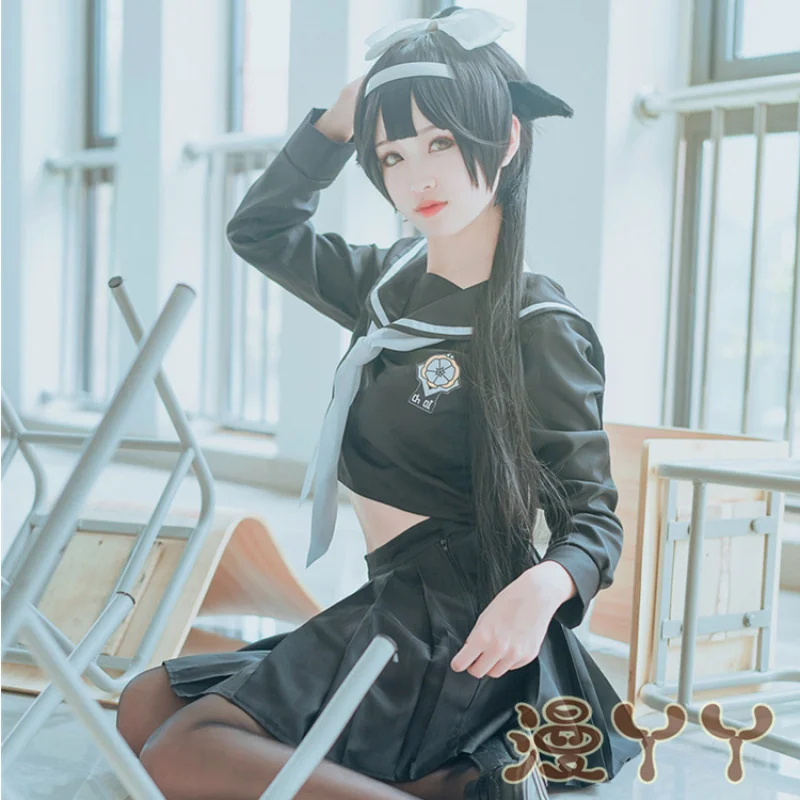 Фото Костюм для косплея JK Azur Lane на Хэллоуин, униформа IJN Atago JK №4
