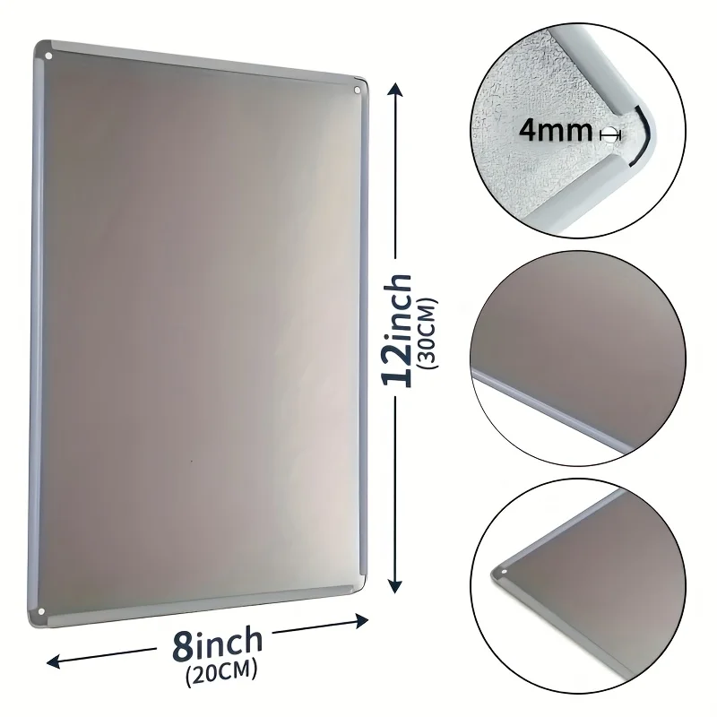 1 шт. GadgetsTalk She Dreams of The Ocean Late at Night and Longs for Wild Salt Air Ретро Металлическая жестяная