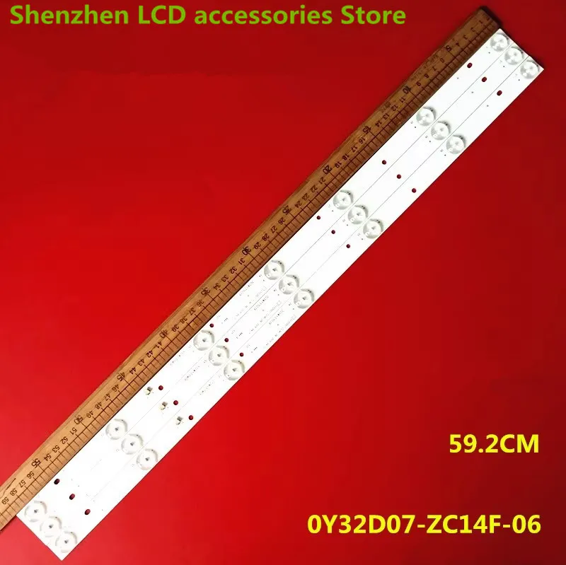 Новинка для LE32D51 OY32D07-ZC14F-06 0Y32D07 303WY315038 532WY315 59,2 см 7 светодиодов 100% новая фотовспышка