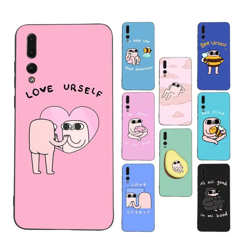 

Big Eyes Ketnipz Phone Case Soft Silicone Case For Huawei P 30lite p30 20pro p40lite P30 Capa