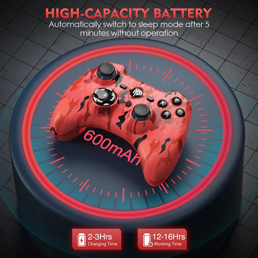 2 шт. EasySMX ESM-9101 геймпад Android джойстик 4G беспроводное управление для ПК Steam PS3