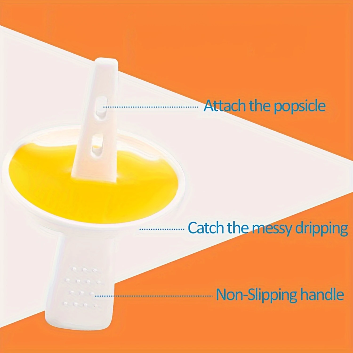 Силиконовые формы для льда с 6 полостями и капельницами складные мороженого не