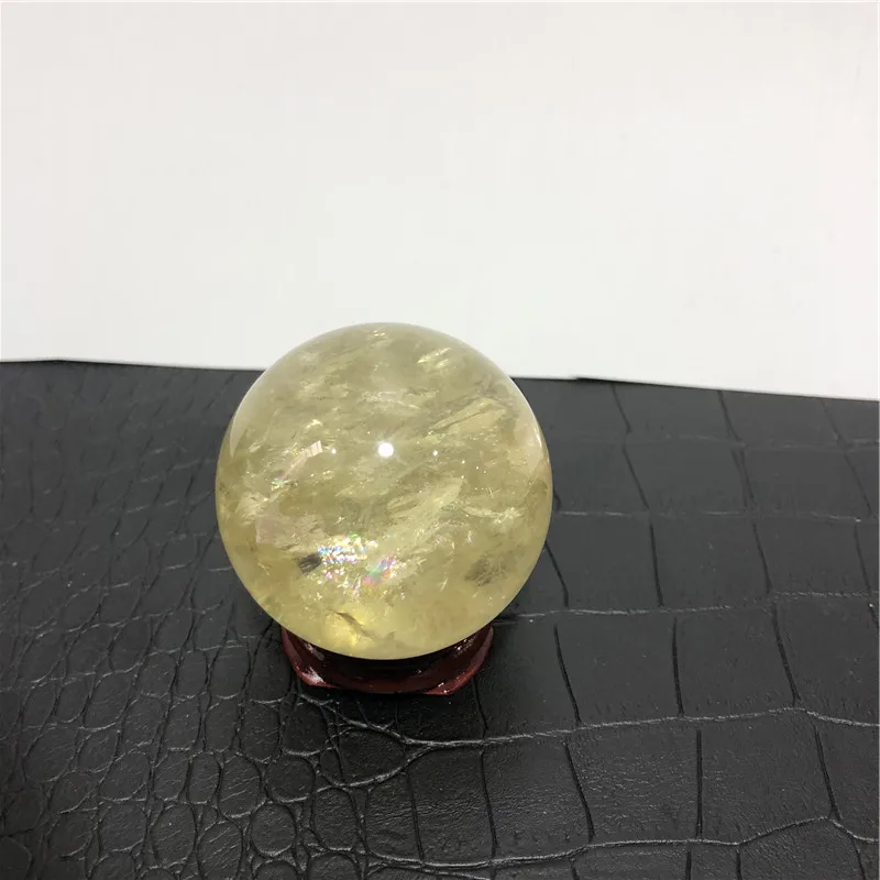 

Nature High Quality Power Citrine Crystal Spheres Balls For Decoration