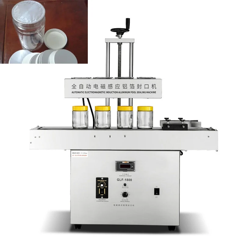 

Электромагнитная Индукционная запечатывающая машина для запечатывания алюминиевой фольгой Пластик банки прокладка/укупорочная машина пе...