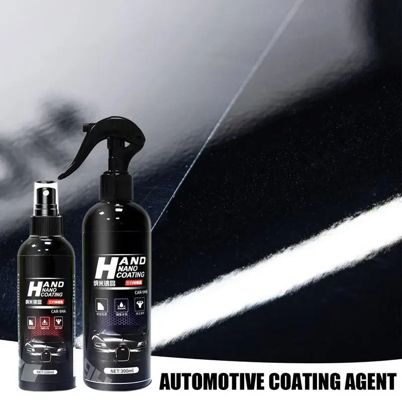 

300ml Car Ceramic Coating Spray High Protection Auto Detailing Spray Long Lasting Cars Sprayer For All Automobiles Models