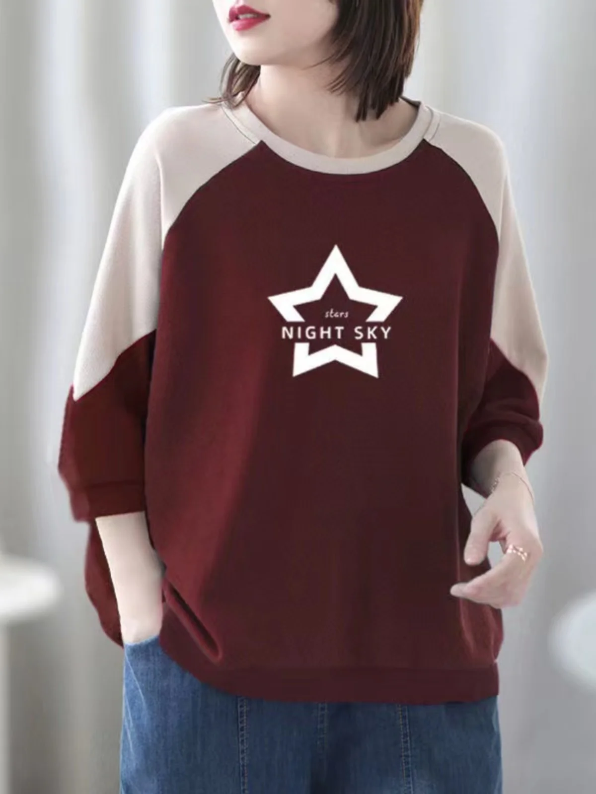 Foreign Trade Italy Big Brand Women clothes Clearance European Goods Cotton T-shirt Women's Casual Loo...