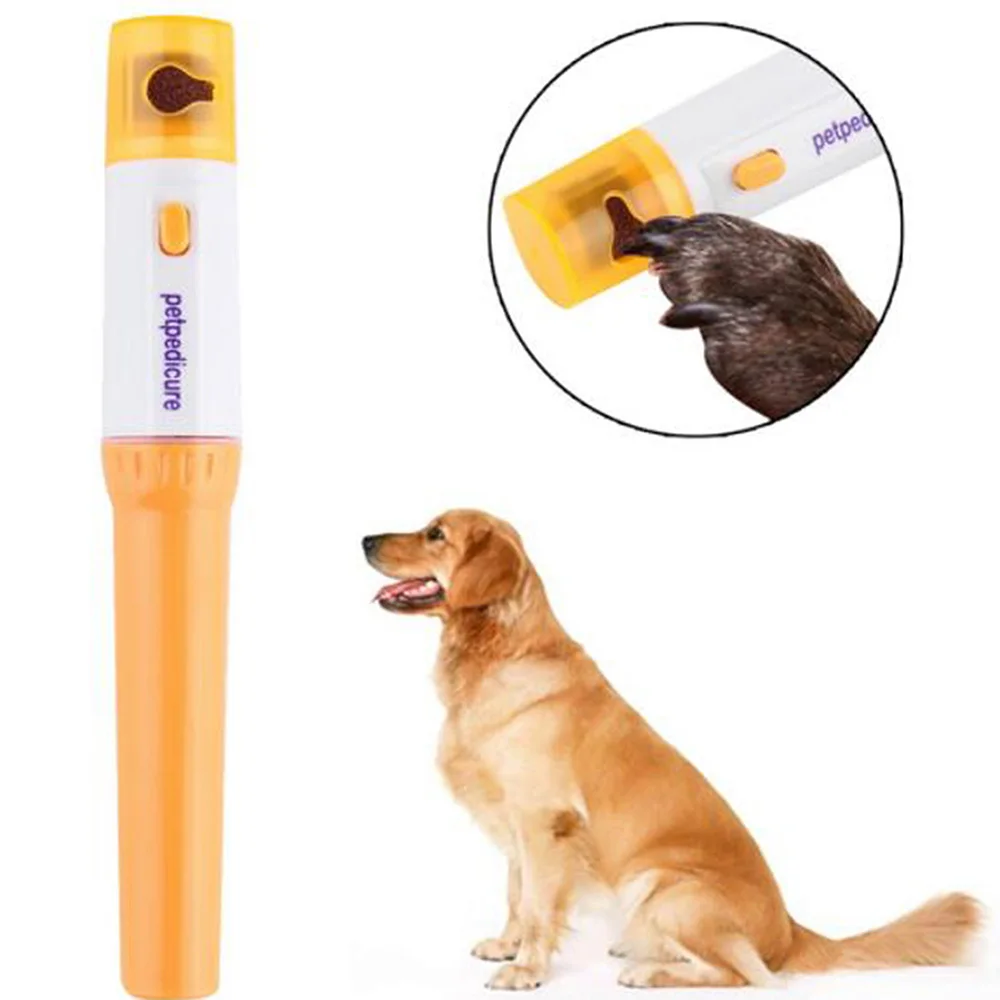 

Portable Electric Pet Cats Dogs Nail Grooming Grinder Trimmer Clipper Painless Dogs Nail Clipper File Kit Pet Paw Grooming Tools