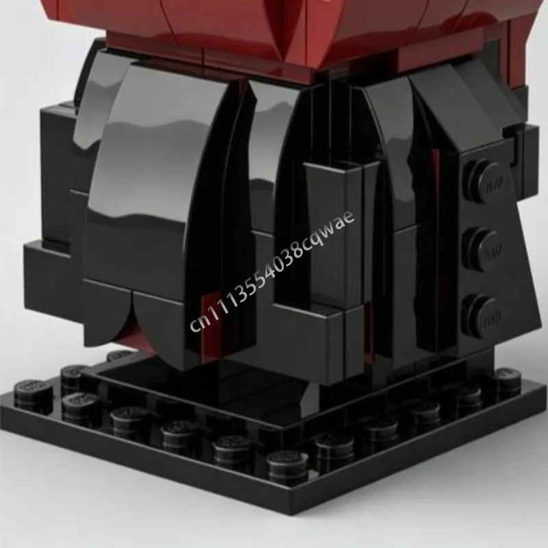 Набор из 152 деталей: Классический персонаж-вампир Brickheadz, модель MOC, строительные блоки, DIY-конструктор, развивающая игрушка, коллекционный набор для демонстрации, подарки на праздники (art.: 3920dc1ff0ef4) - 3920dc1ff0ef4
