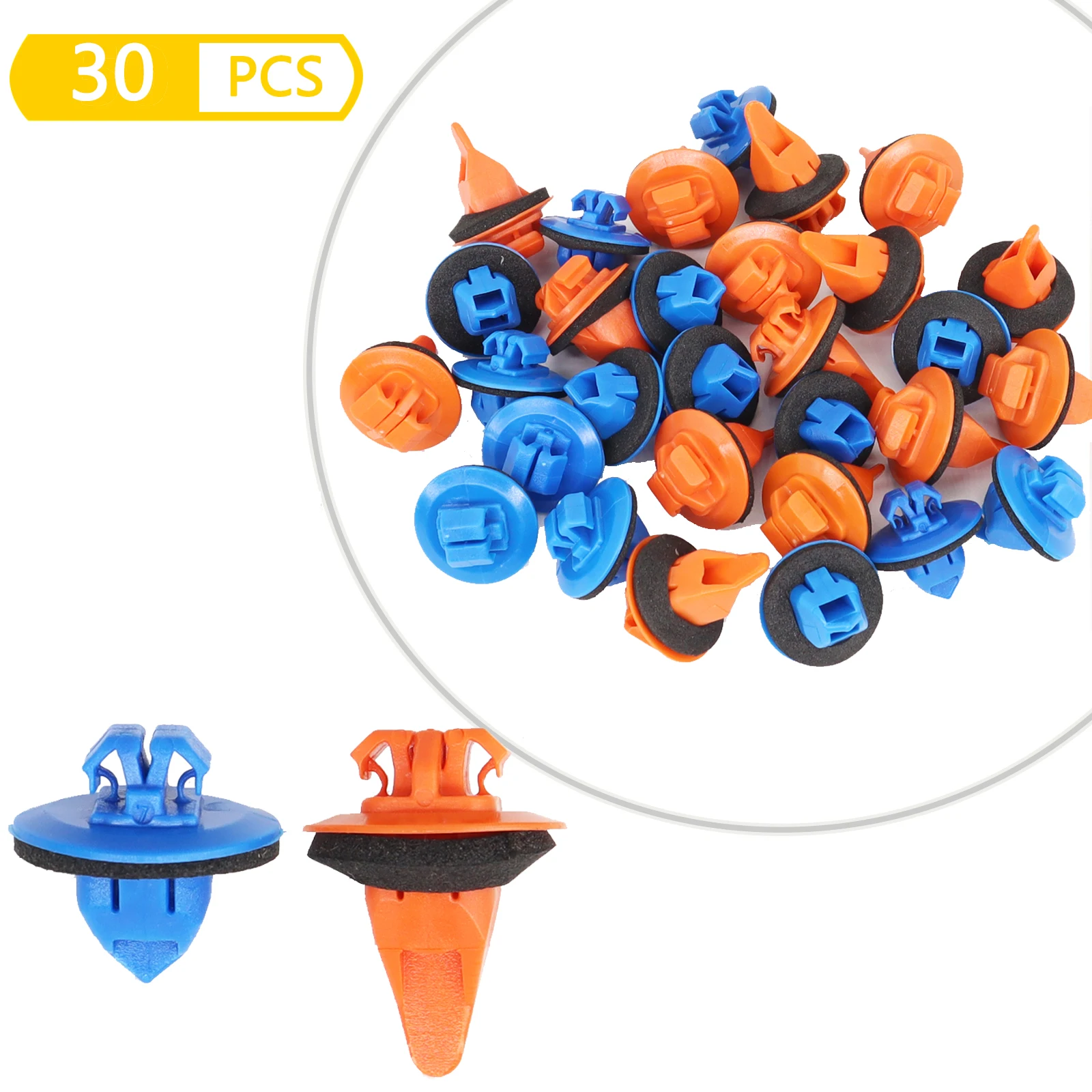 

30 шт. фиксаторы 75397-35010 75495-35010 прочный фиксатор крыла ​ Для Toyota Highlander 2009-2010 4Runner 2002- RAV4