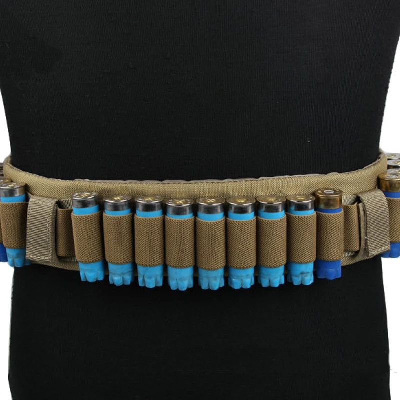 Emersongear Тактические снимки Ремни Shotshell Bullet Поясной ремень Страйкбол Охота Боевые