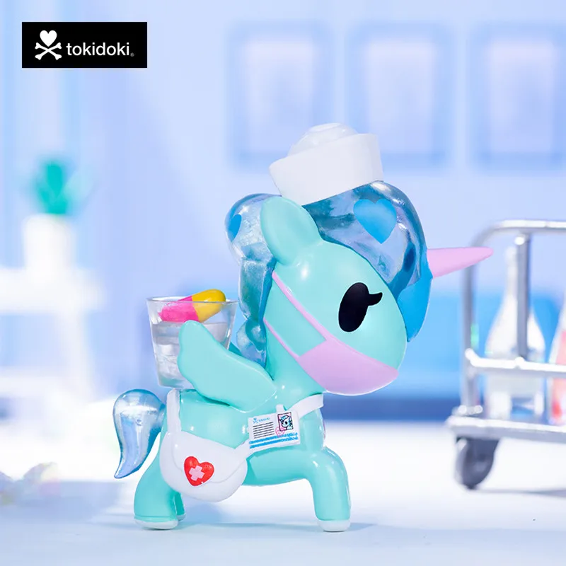 Tokidoki Единорог семья X серии глухая коробка сюрприз фигурки экшн Угадай сумку