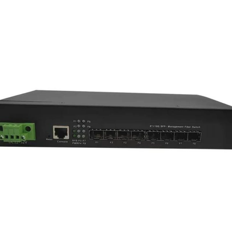 

Full 10 Gigabit 8 Port L2 Managed Ethernet Network Switch for Date Centre