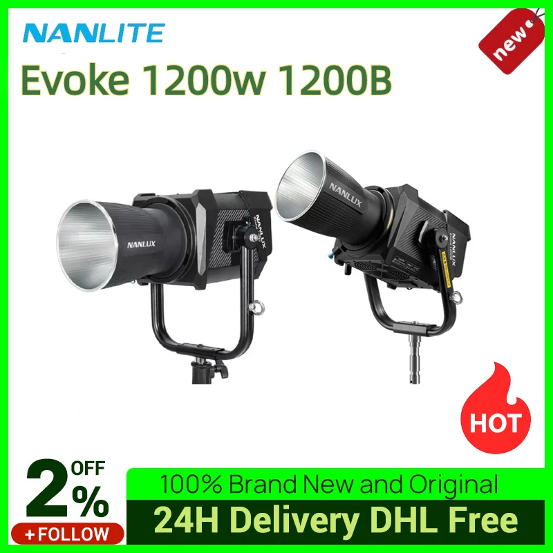 

Водонепроницаемая светодиодная вспышка для фотосъемки Nanlite 1200 Вт 1200B