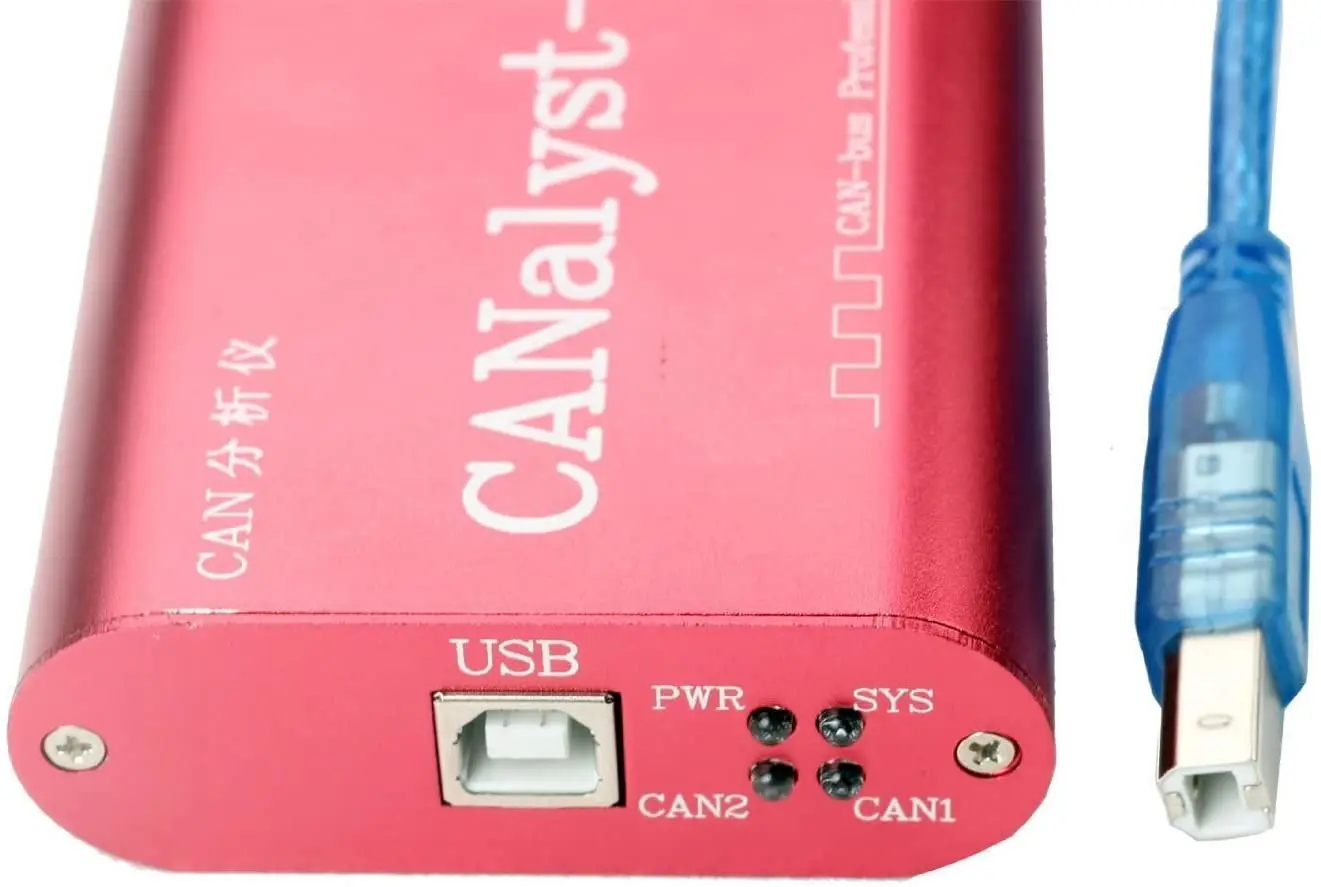 CANalyst-II USB для CAN-анализатора CAN-Bus адаптер преобразователя с поддержкой ZLGCANpro |