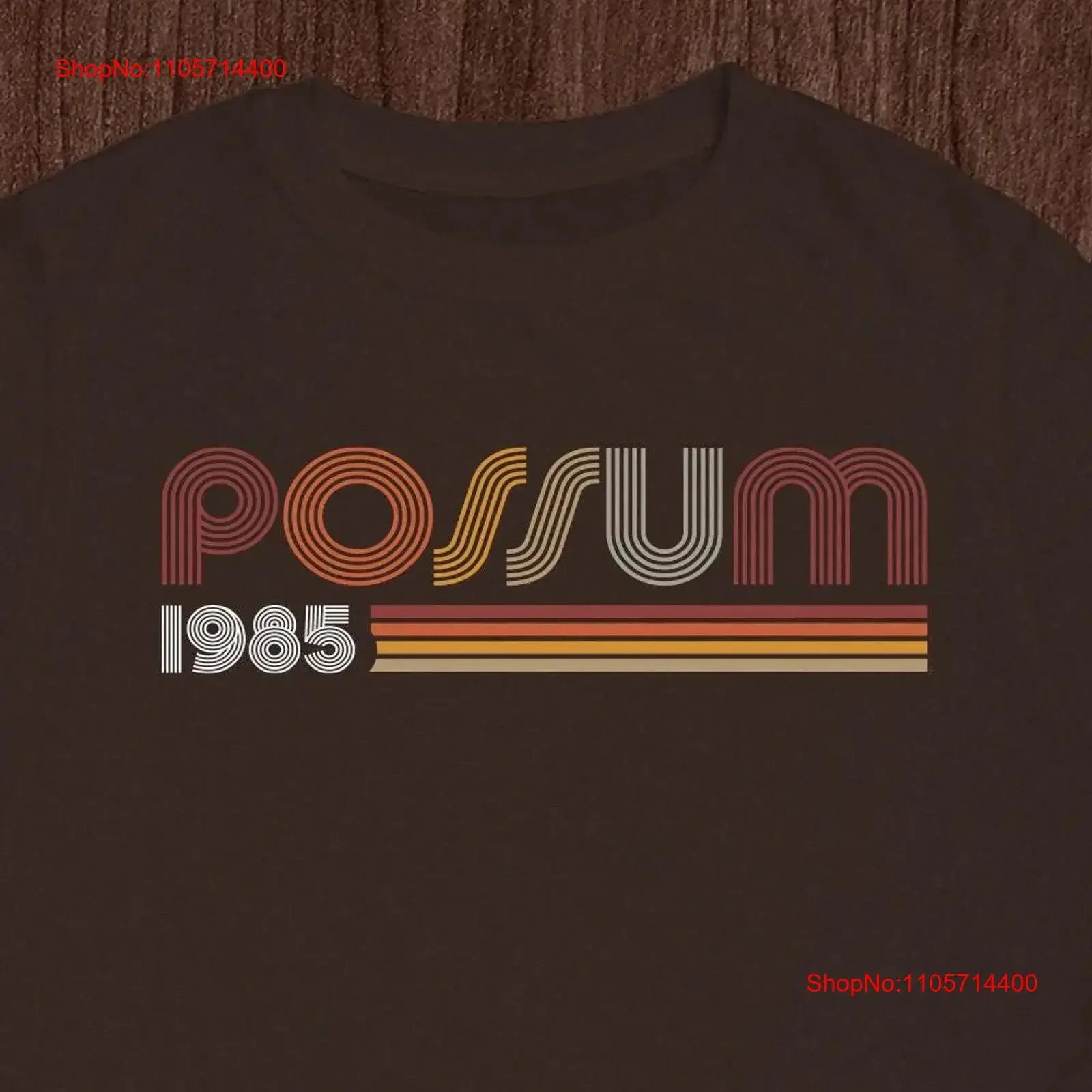 Фото Винтажная футболка Phish Possum 1985 в стиле ретро, коллекция LoT For Deadheads, с принтом-постером, для мужчин, женщин, подростков и детей, дизайнерская одежда с эффектом потертости №1