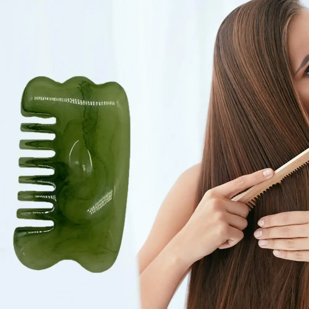 

Massage Stick Relieve Fatigue Dredge Meridians Healthy Cozy to Hold Eye Area Tool Natural Resin Scraping Massage Guasha Board