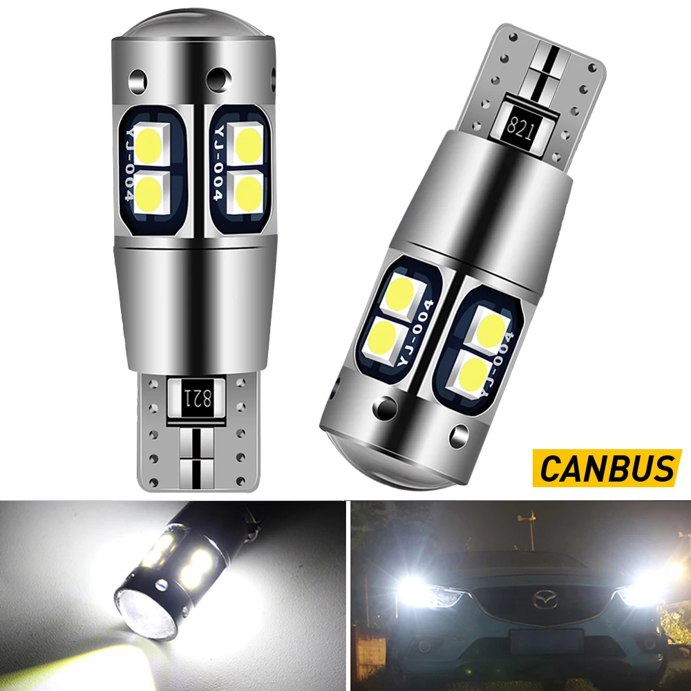 

Лампа Canbus T10 W5W для автомобиля, 2 шт.