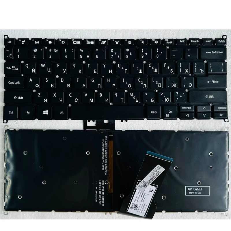 

RU Backlit Keyboard For Acer N17W6 N17W7 Spin 5 SF114-32 SP513-51 SP513-52N SP513-53N 52NP Swift 3 SF314-54 58 56 56Q8 SF314-41G