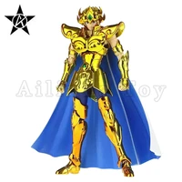 cs model 18cm action figure saint seiya cloth myth ex leo aiolia with ikki head anime model for gift free shipping