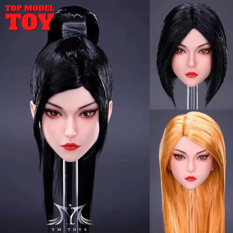 

YMTOYS YMT073 1/6 Exquisite Makeup Meier Head Carving Model Fit 12'' TBL PH Pale Skin Soldier Action Figure Body Dolls