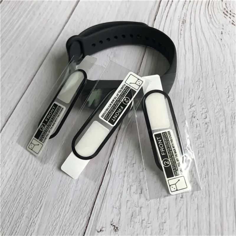 9D Film Glass for Xiaomi Mi band 4 5 6 Screen Protector Miband Smart Watchband Full Protective Cover Case Strap Bracelet |