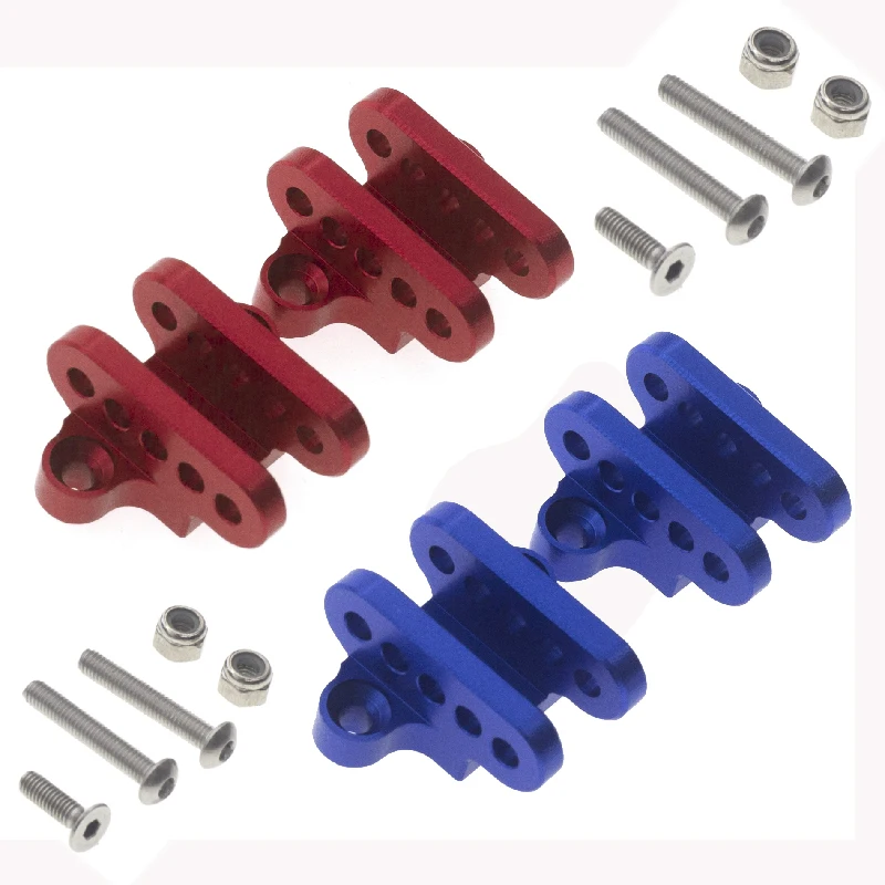 Aluminum Front Rear Shock Bottom Fixed Code Ball Head Base for LOSI LMT 4WD Monster Bigfoot 1/8 RC Truck Upgrade Accessories
