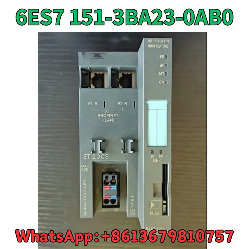 Used Module 6ES7 151-3BA23-0AB0 test OK Fast Shipping