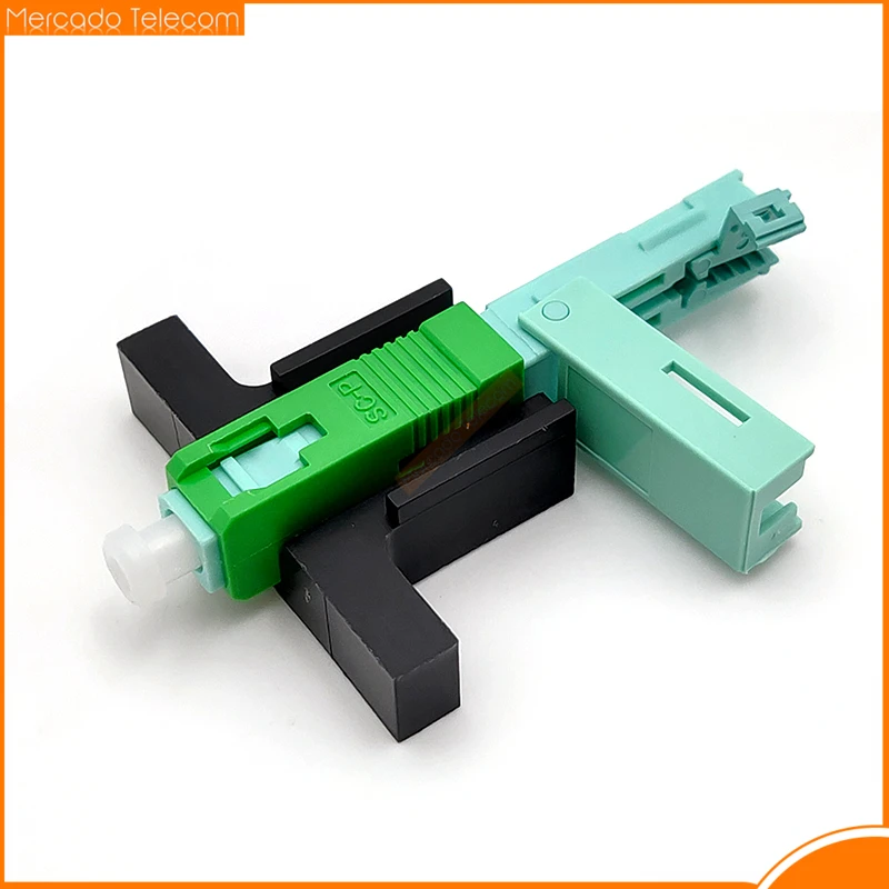 Original 53MM SC APC/UPC Fast Connector Single-Mode Connector FTTH Tool Cold Connector Tool Fiber Optic Fast Connnector 53mm