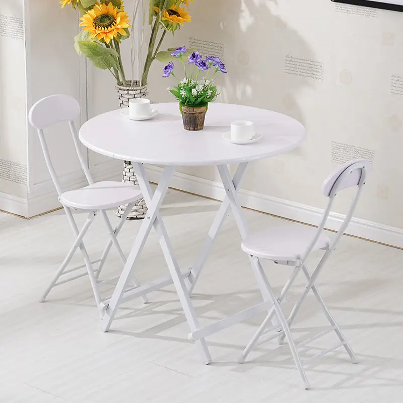 

Breakfast Table Home Balcony Folding Dining Table Portable Modern Simplicity Coffee Tables Furniture For Home Dining Tables