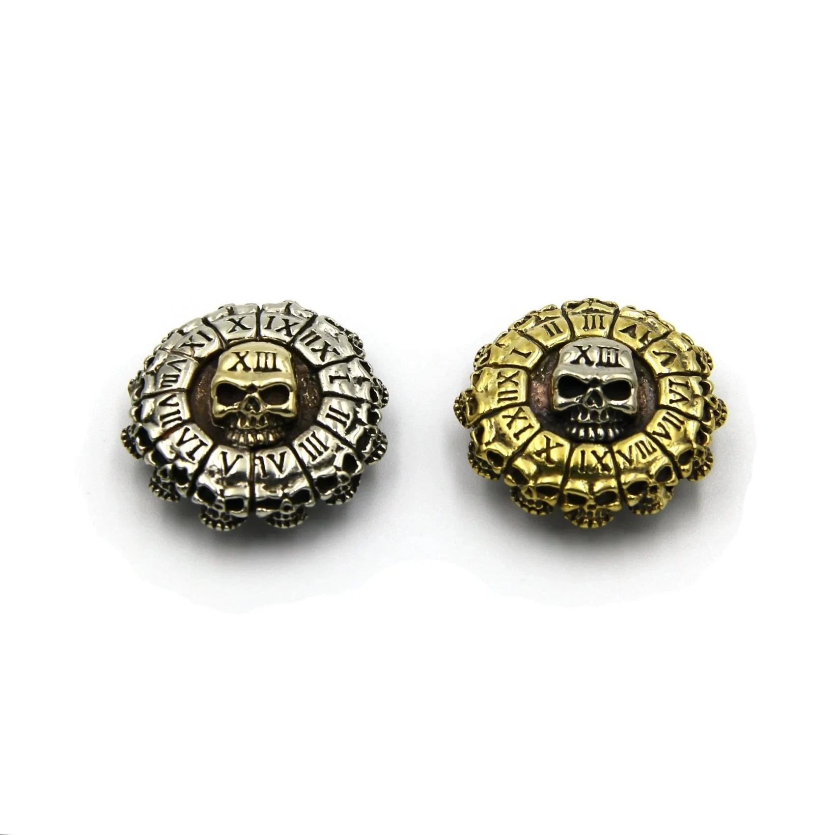 Ретро-Дьявол Conchos, аксессуары для украшения из кожи, цвет латуни и серебра, заклепки с закручивающейся крышкой (art.: 3920cdabf90ab) - 3920cdabf90ab