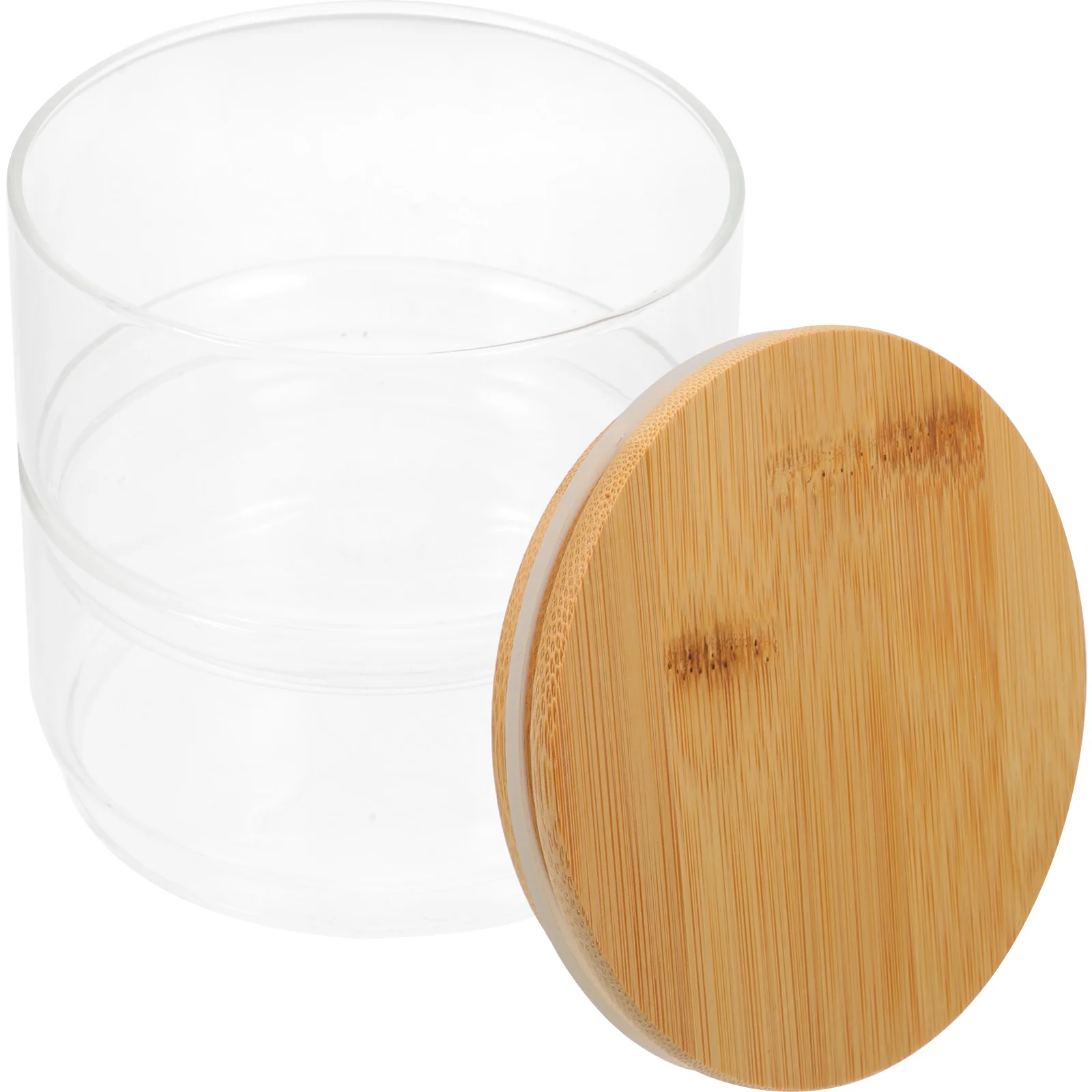 

Snack Container Coffee Storage Canisters Clear Glass Jars Tea Jars Clear Container Lid Kitchen Grain Box Cereals Sealed Jar