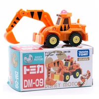 164 tomy tomica disney diecast toy car new tigger dm 09 bulldozer 158073 backhoe engineering vehicle boy gift