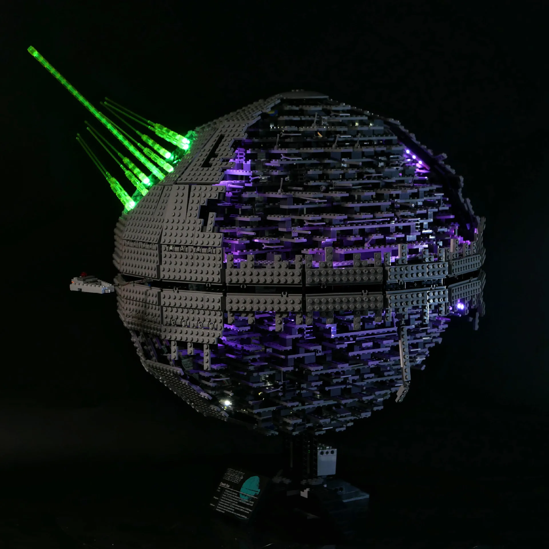 Светодиодный светильник ка для строительных блоков 10143 Death Star II (без модельных
