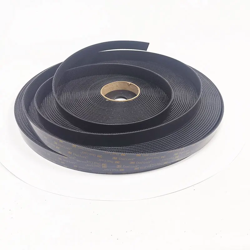 

Самоклеящаяся лента SJ3550 с двойным замком 3 м, Тип 250, черная, 1 дюйм * 50 ярдов, 2 рулона/картонная коробка SJ3550CF