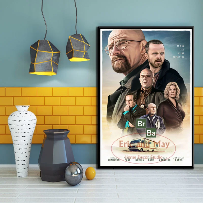 

Картина на холсте из сериала «во все тяжкие»